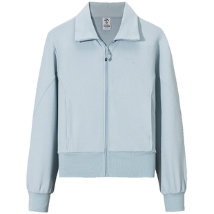 安踏遛弯套装丨加厚易打理休闲外套阔腿裤女2026新款开衫卫衣长裤