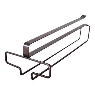 免打孔红酒杯架家用免钉酒杯倒挂架酒柜高脚杯收纳架悬挂轻奢摆件