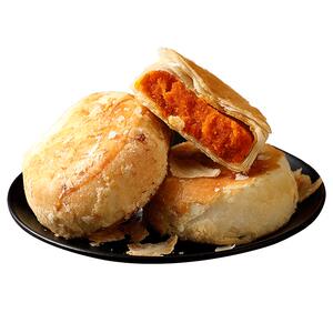 黄庄月饼手工咸蛋黄酥饼正宗品酥皮五仁月饼河北石家庄中秋节礼盒