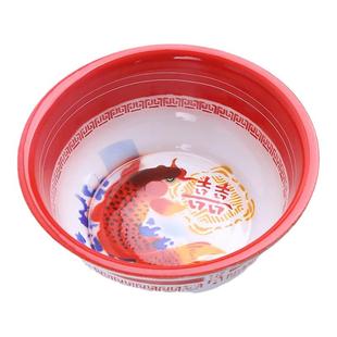 华科网红草莓蛋糕搪瓷盆婚庆红搪瓷盆和面洗脚铁瓷盆洗脸盆可明火