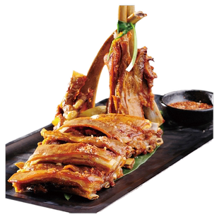 烤羊排预制菜烤箱手抓羊排烧烤新鲜羊腿空气炸锅半成品食材年夜饭