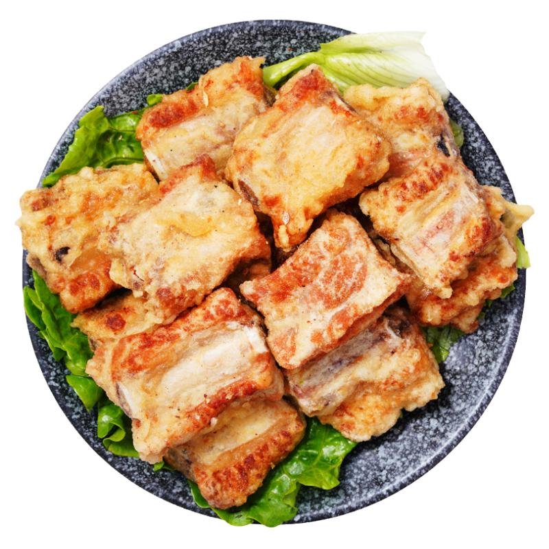 喜开得桥头排骨半成品商用款油炸蒜香肋排秘制腌制蒜香免浆炸排骨