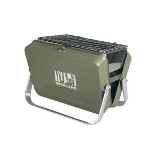 白鹿领地迷你折叠烧烤炉小型单人烤肉架家用户外手提式便捷烧烤架