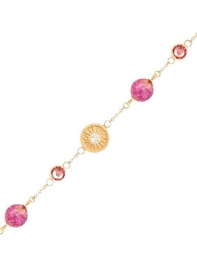 Preciosa女生水晶玻璃甜美手链