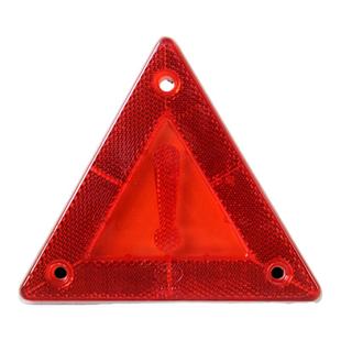 大货车尾部三角牌高亮反光挂车车尾后杠小三角形反射器汽车反光板