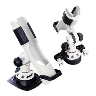 冲锋舟钓鱼船万向鱼竿支架皮划艇橡皮艇船用鱼竿座固定架炮台座