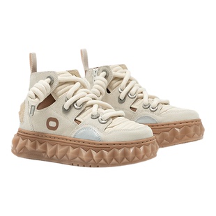 【周深同款】OETZI冰人奥兹春秋款厚底丑萌鞋女休闲鞋情侣款