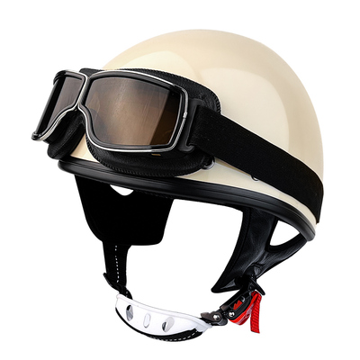 3C摩托车半盔电动车头盔