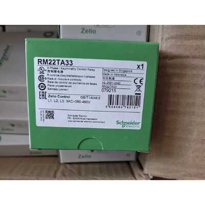 议价RM22TA33施耐德相序保护继电器Harmony系列