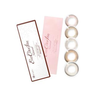 【自营】aisei爱谢EverColor美瞳日抛10片装大直径彩色隐形眼镜女