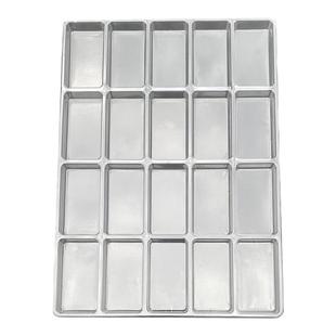 20格PET塑料吸塑盒圆形cpu托盘包装加厚吸塑托盘长方形吸塑盒定制