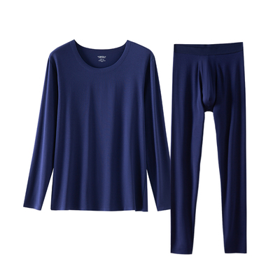 莫代尔秋衣秋裤套装男士薄款棉毛衫青少年线衣线裤保暖内衣裤秋冬