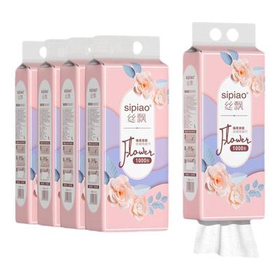 丝飘4层加厚悬挂式抽纸