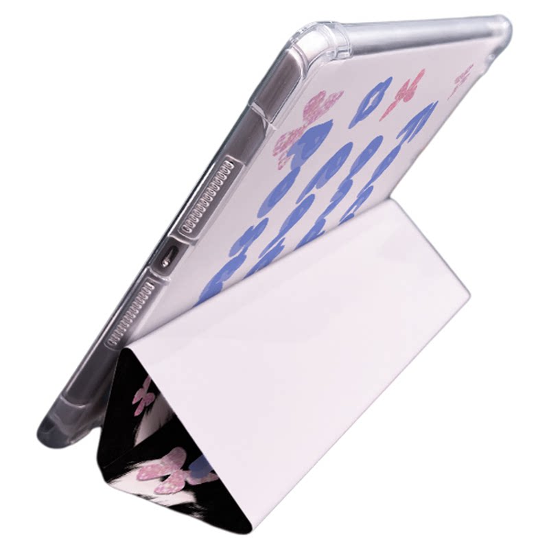 适用于ipad三折硅胶保护壳防摔