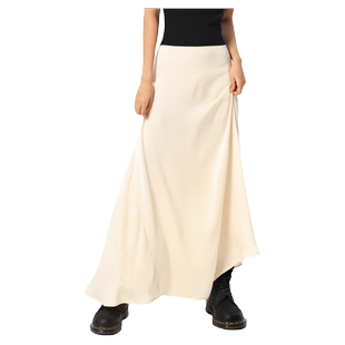 【何超莲同款】龙脸DRAGONFACE 驯龙缎面半裙百搭长裙收腰半身裙