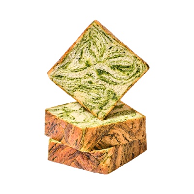 碧翠园抹茶厚切全麦吐司代餐饱腹