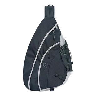 潮牌复古弓箭包情侣防泼水大容量斜挎包机能通勤骑行背包运动挎包