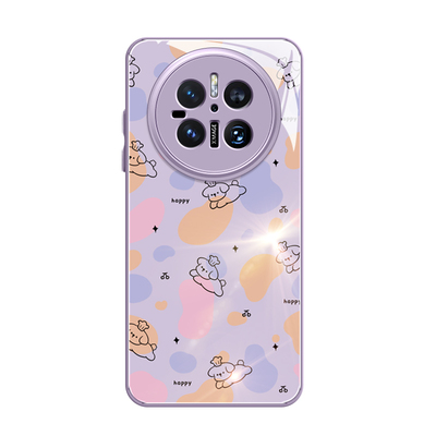 气泡小狗适用华为手机壳磁吸支架