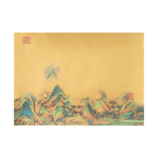 蜡染小品宣纸半生熟空白手写彩色毛笔软笔书法专用作品纸信笺纸古风信笺信纸书写纸小楷毛笔书法创作练习纸