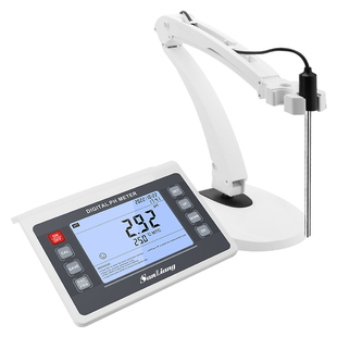 日本三量高精台式数显酸度计水质检测PH值测试仪ph计实验室phs-3c