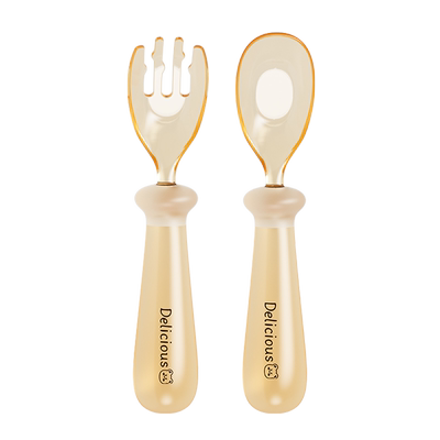 beeshum宝宝勺子学吃饭训练专用