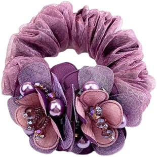 中年妈妈礼物头花头绳35到50岁绑头发扎头发丸子头发圈盘发高弹力