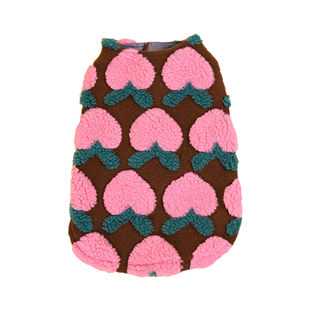 宠物猫狗衣服软糯羊羔绒马甲秋冬款中小型犬比熊约克夏可卡雪纳瑞