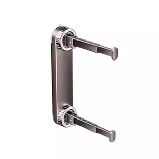 吸盘收纳神器家用阳台伸缩挂衣架子浴室折叠玻璃衣柜吹风机置物架