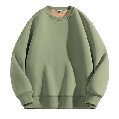 回力重磅卫衣保暖圆领休闲宽松男