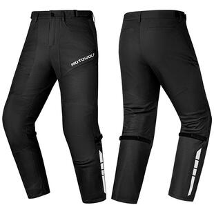 摩多狼摩托车骑行裤透气机车赛车休闲裤耐磨防摔骑士摩旅四季装备