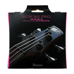 Ibanez依班娜电贝斯弦IEBS4 5C防锈四弦五弦电贝司琴弦bass套装弦