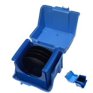 PP片架清洗架周转花篮硅片晶圆玻璃片传递花篮承载器2至8英寸塑料