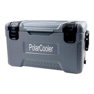 华盛保温箱45L海钓箱全PU材质高效外卖冷饮箱摆摊车载保冷箱加厚