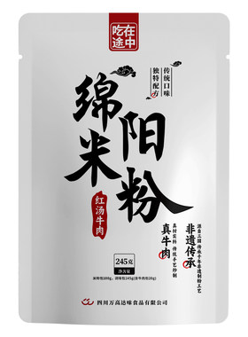 正宗吃在途中绵阳米粉245g