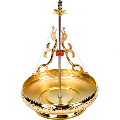 包邮12小时24小时金色变长盘香架