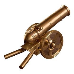 黄铜大炮摆件家居饰品电视柜玄幻桌面办公室装饰迷你钢炮创意礼品