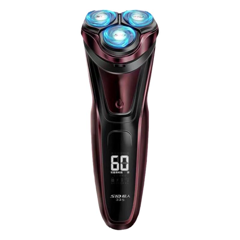 SID/超人电动剃须刀超人RS335充电式浮动刮胡刀全身水洗胡须刀