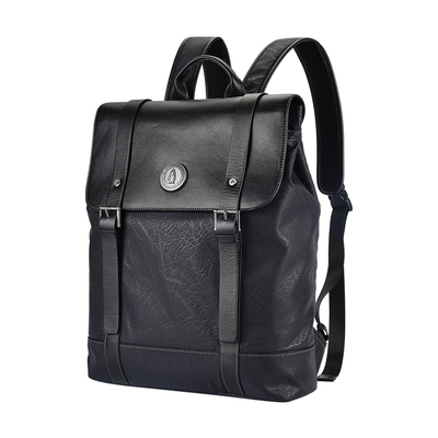 暇步士双肩包大容量真皮旅行