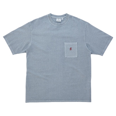 GRAMICCI小野人男女山系刺绣圆领短袖G304-OGJ情侣装T恤