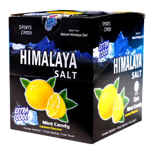 碧富牌马来西亚进口海盐咸柠檬薄荷糖润喉运动糖himalaya糖果硬糖