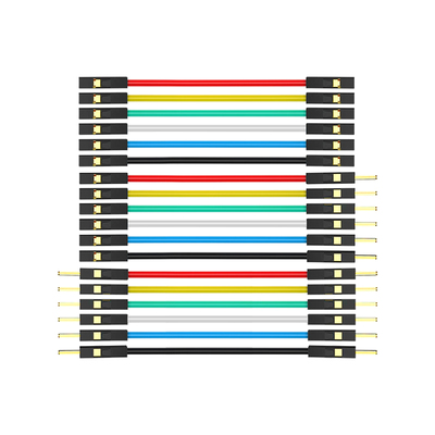 特软硅胶线镀金杜邦线高温测试线
