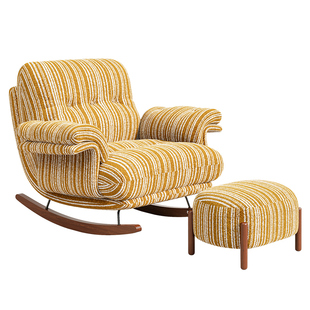 躺椅坐睡两用摇摇椅成人可睡觉阳台休闲懒人沙发椅晒太阳午休椅子