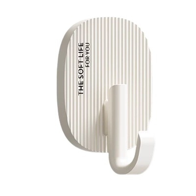 奶油风挂钩强力粘胶免打孔承重浴室卫生间壁挂粘钩墙壁门后无痕钩