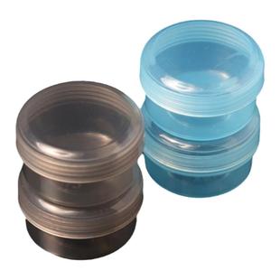 老人密封小药盒子液体药瓶粉剂盒圆筒透明收纳盒药粉分装盒大容量