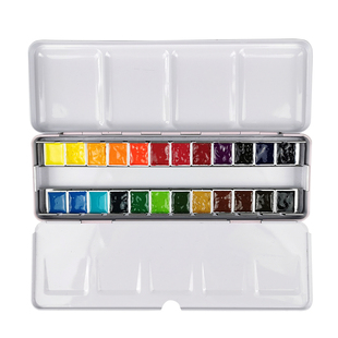 美国mg水彩分装格雷姆固体24色颜料套装美甲专用1ml2ml70色36色