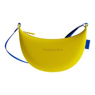 梵高范香蕉包潮流时尚休闲百搭牛角包男女轻便外出斜挎包DIY包包