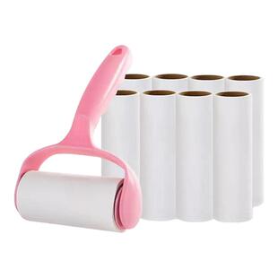 去狗毛猫毛神器粘毛纸家庭装卷筒粘毛器粘毛手柄粘毛器一次性用品