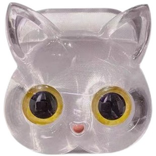 立体透明卡通猫咪适用vivo TWS Air无线蓝牙耳机壳A1可爱tws3pro新款tws2e防摔iqoo tws airpro透明neo保护套