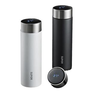 苏泊尔保温杯显温高档水杯男款316L不锈钢2025新款男士茶杯礼物