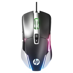 HP惠普G260有线发光鼠标游戏专用机械宏定义电脑家用官方竞技鼠标